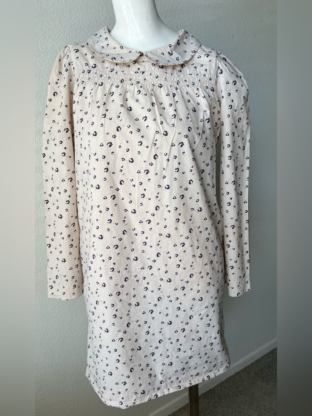 A.P.C. Womens Flower print beaige dress- XS